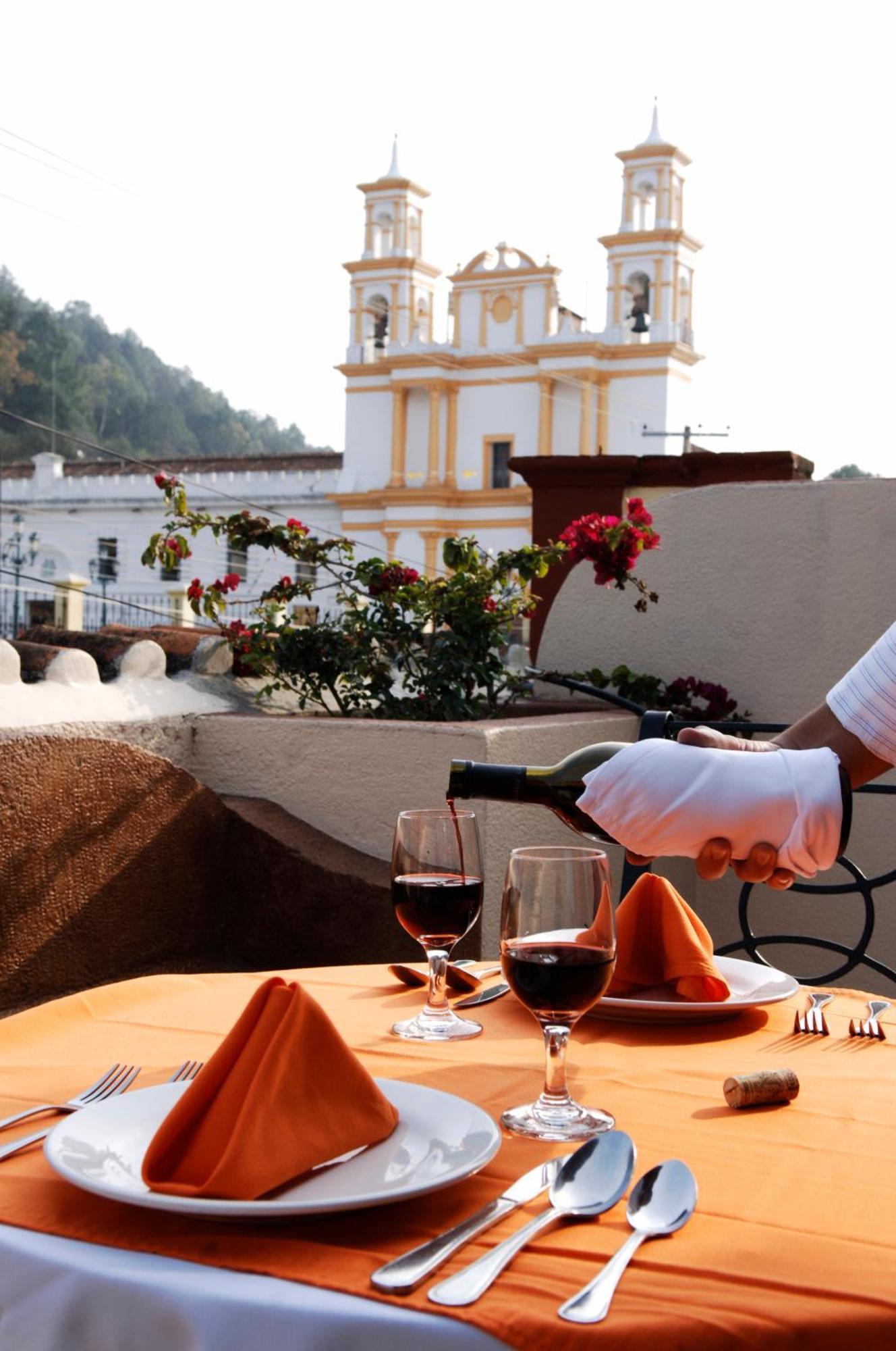 Hotel Mansion Del Valle San Cristobal de las Casas Nhà hàng bức ảnh